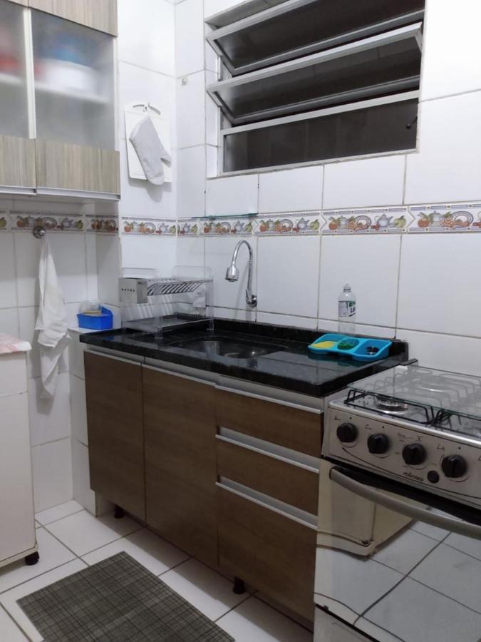 Stúdio confortável com ar condicionado e internet. Apartamento São Vicente Exterior foto